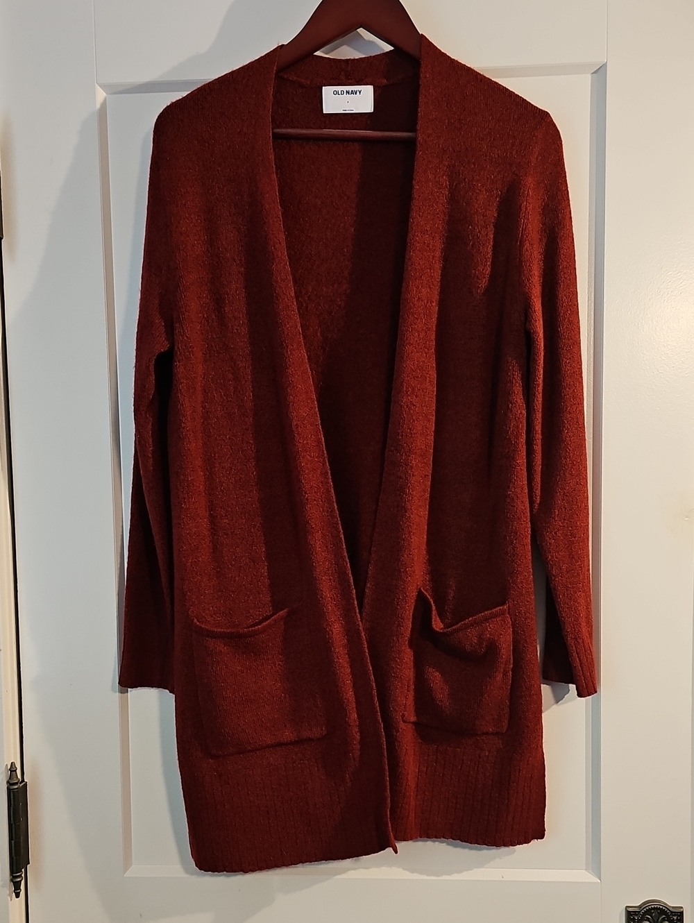 Old Navy Women's Open-Front Cardigan - Red Small